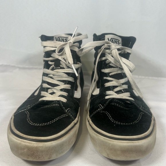 Vans Other - Vans Black High Top Skate Shoes Men’s Size 8 721356